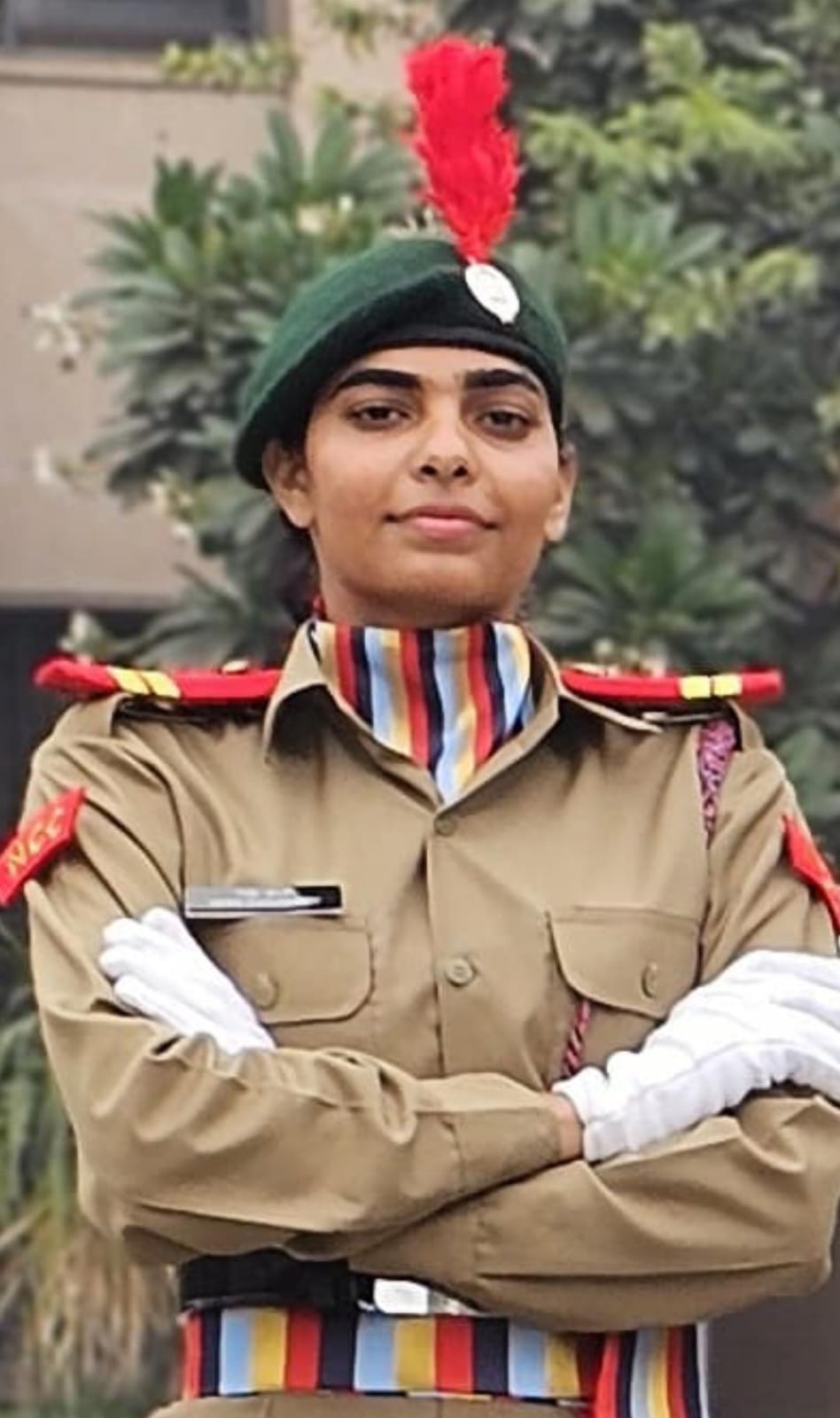 गणतंत्र दिवस परेड में गर्ल्स NCC कैडेट्स का कमांडर बन नेतृत्व करेगी निधि चौधरी