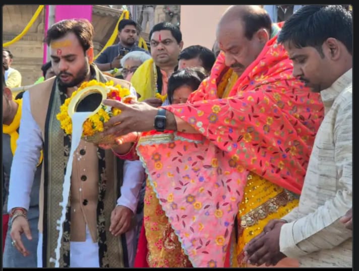 ब्रज भूमि आने पर एक अलग ऊर्जा का संचार स्वतः होता है- ओमप्रकाश बिड़ला