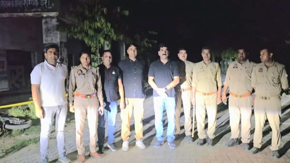 डेयरी पर गोली कांड कर दहशत फैलाने का आरोपी पुलिस मुठभेड़ में गिरफ्तार, पैर में लगी गोली