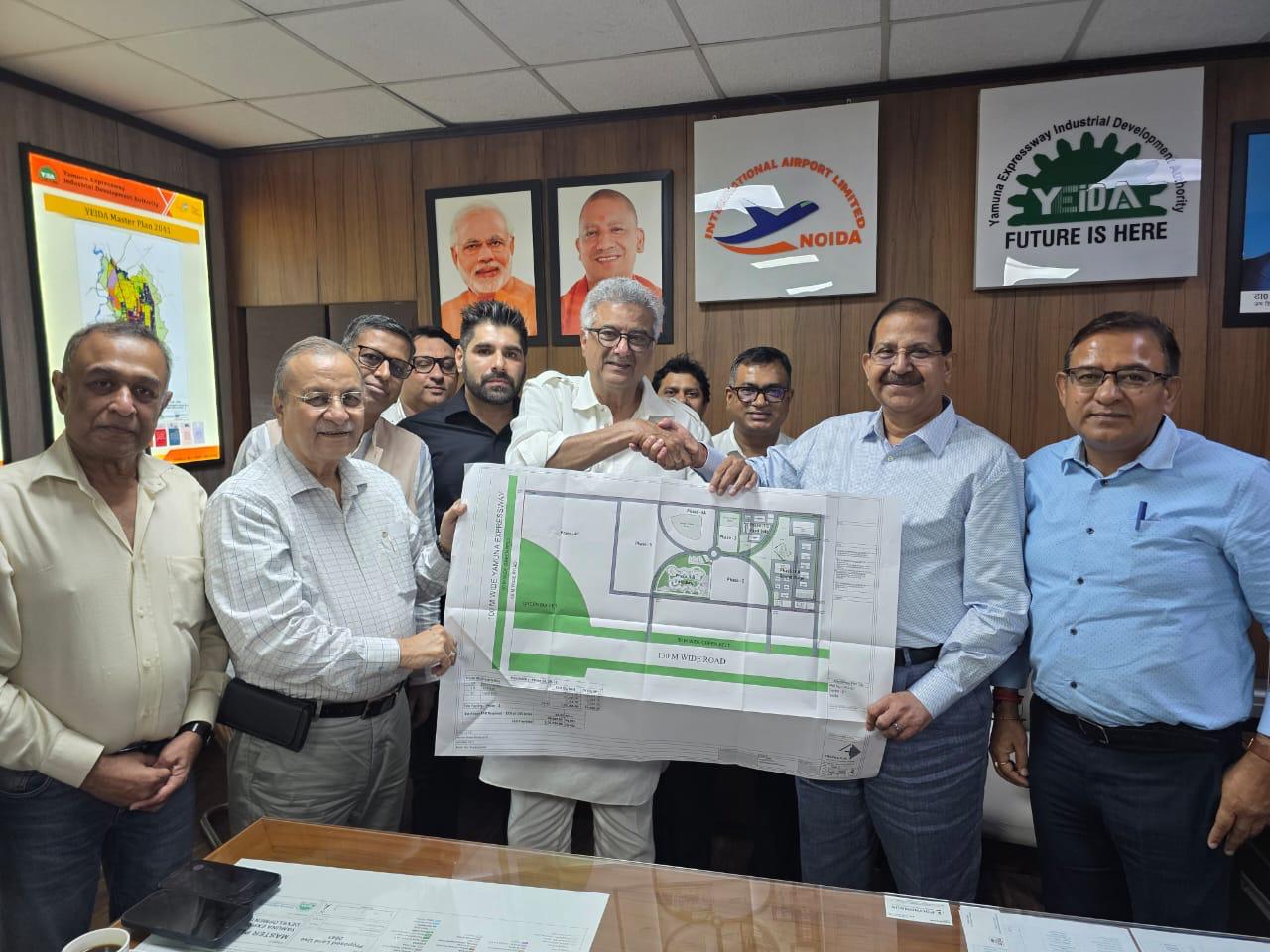 यमुना सिटी में अंतरराष्ट्रीय फिल्म सिटी के शिलान्यास का रास्ता साफ, अनुबंध के अनुसार होगा निर्माण