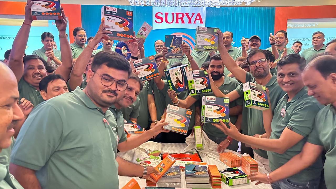 सूर्या रोशनी ने किया टर्बो फ्लेक्स रेंज के साथ तार और केबल्स सेगमेंट में प्रवेश