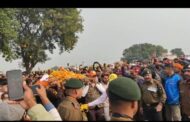 भिण्ड के लाल अमर बलिदानी शैलेन्द्र सिंह को सैन्य सम्मान के साथ दी गई अंतिम विदाई