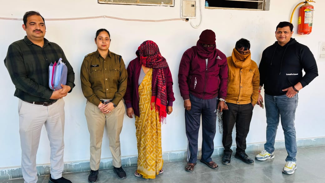 पुलिस द्वारा नगर पालिका में हुये 3 करोड़ के भ्रष्टाचार में 3 आरोपियों को किया गिरफ्तार।