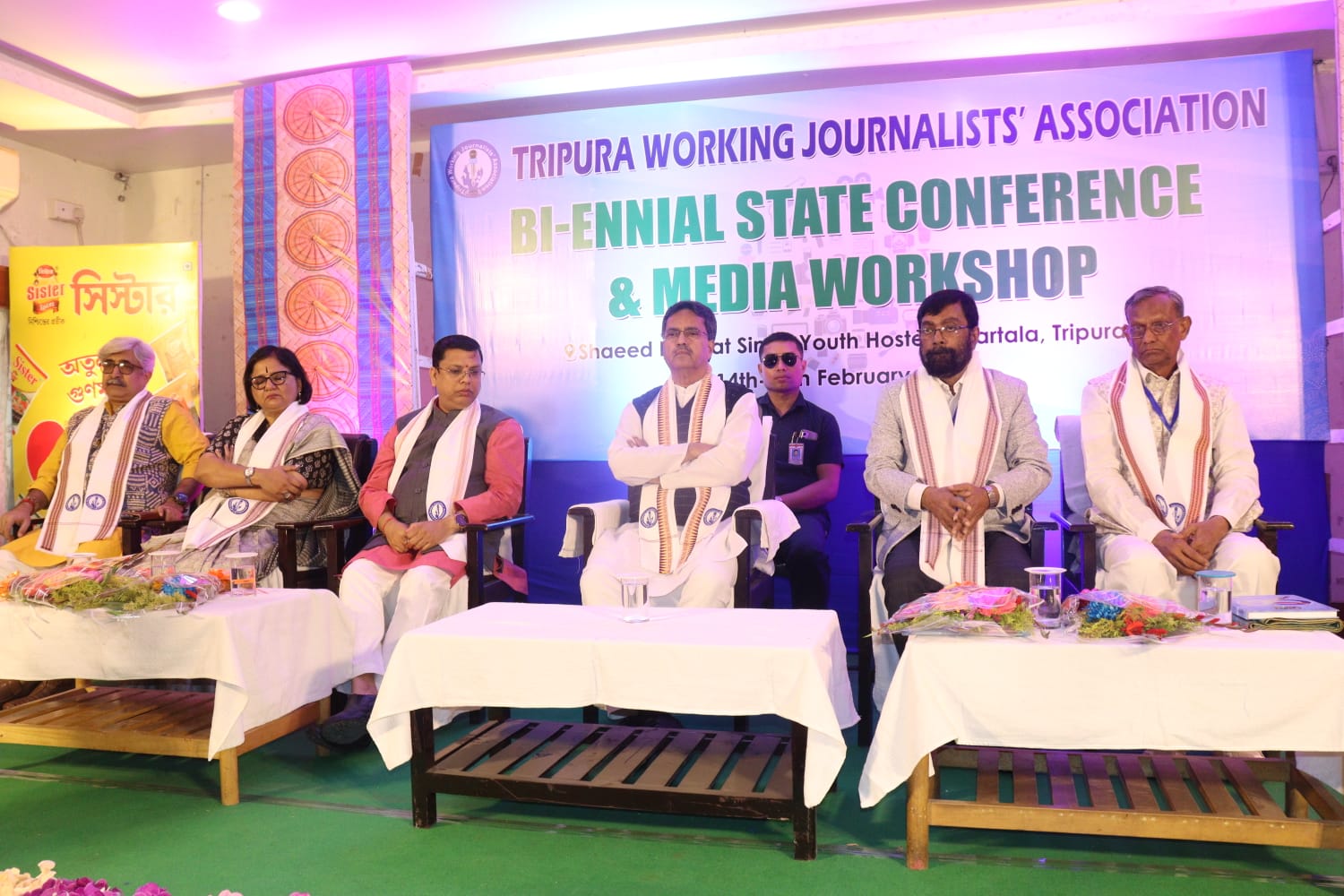 पत्रकारों की है लोकतंत्र मे बड़ी भूमिका: डॉ माणिक साहा