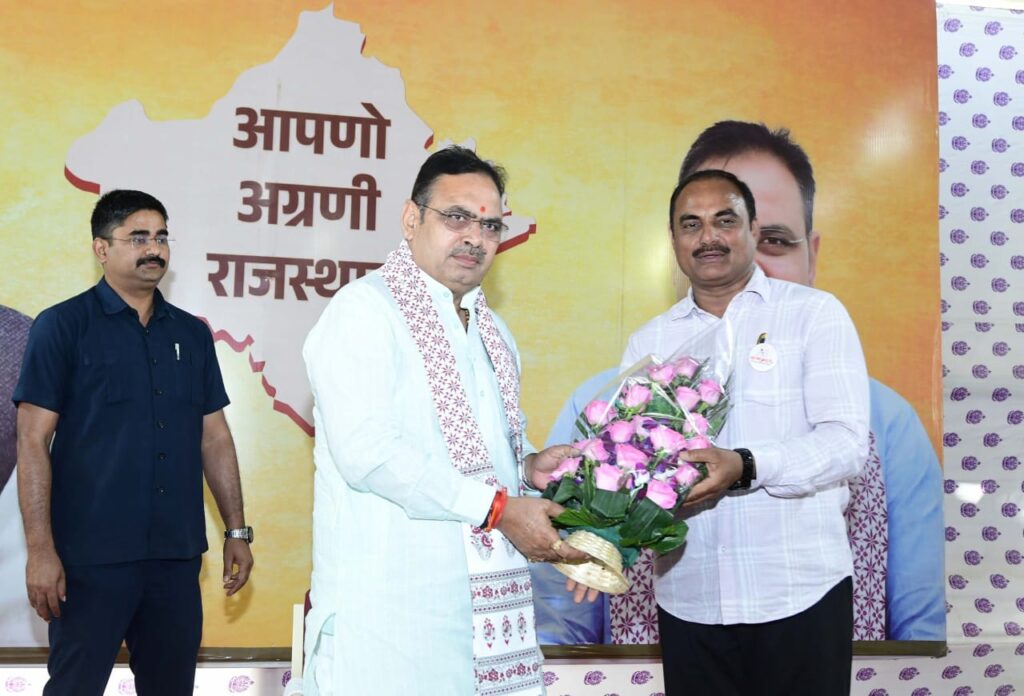 पत्रकारों के हित के लिए उठाएंगे हर कदम: भजन लाल शर्मा