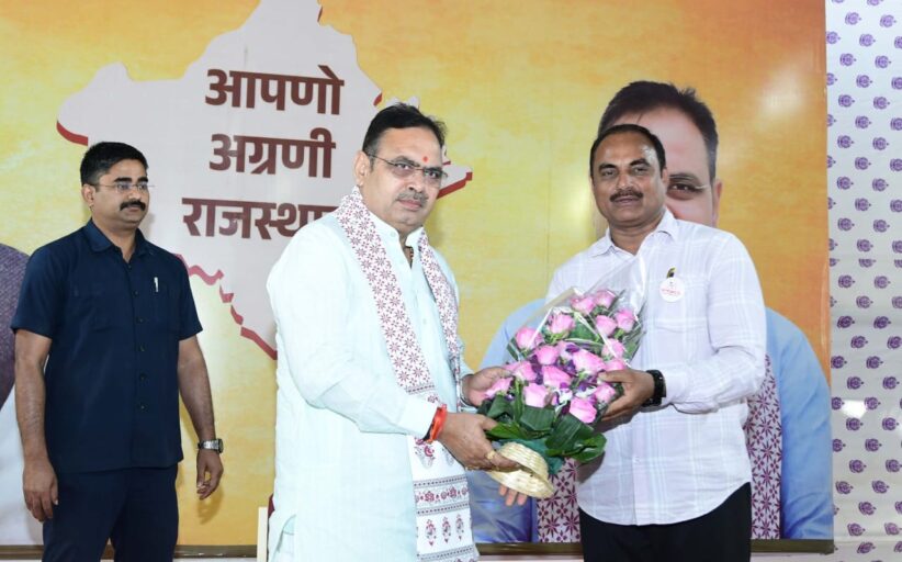 पत्रकारों के हित के लिए उठाएंगे हर कदम: भजन लाल शर्मा