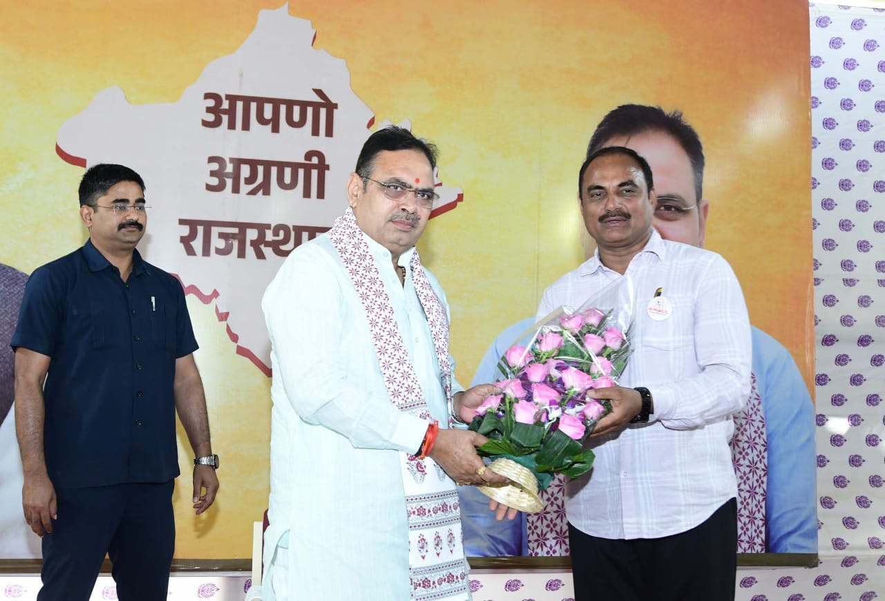 पत्रकारों के हित के लिए उठाएंगे हर कदम: भजन लाल शर्मा