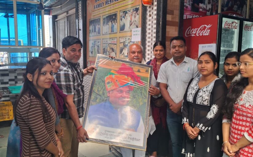 विधानसभा अध्यक्ष नरेन्द्र सिंह तोमर का लोगों ने किया जोरदार स्वागत