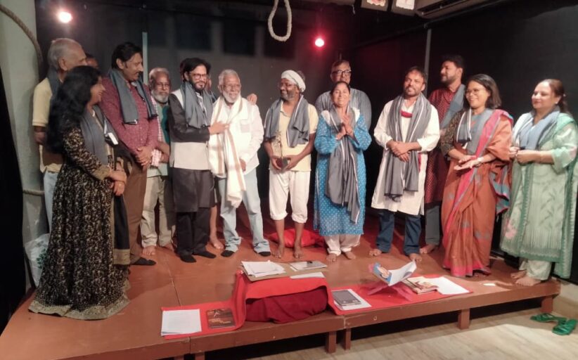 अमर बलिदानी चंद्रशेखर आजाद को रंगमंचीय कला से दी गई आदरांजलि