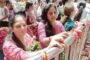 बांकेबिहारी के दरबार में पहुंचीं ढाई हजार राखियां