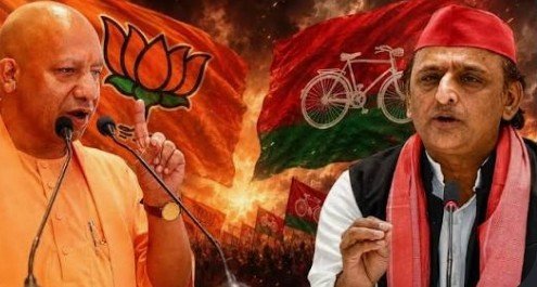 योगी का बवंडर, अखिलेश फिर सरेंडर!
